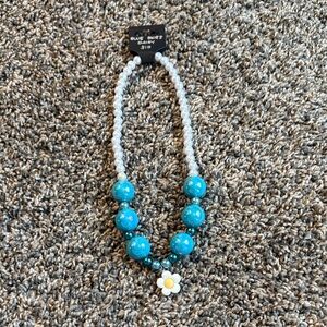 Blue Skies Daisy Girls Necklace